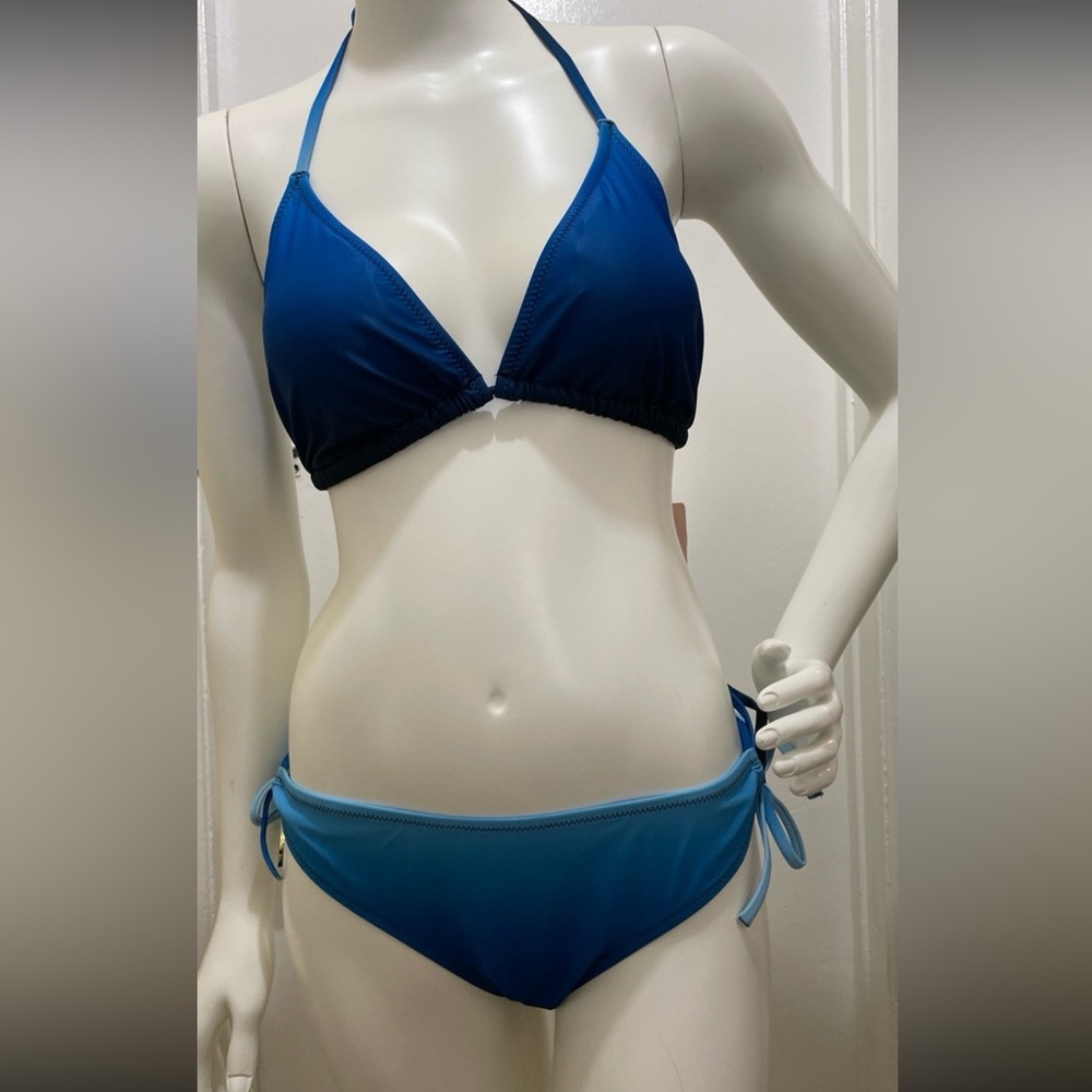 NEW WITH TAG Tankini for Women Blue Color Two Pieces Size L.